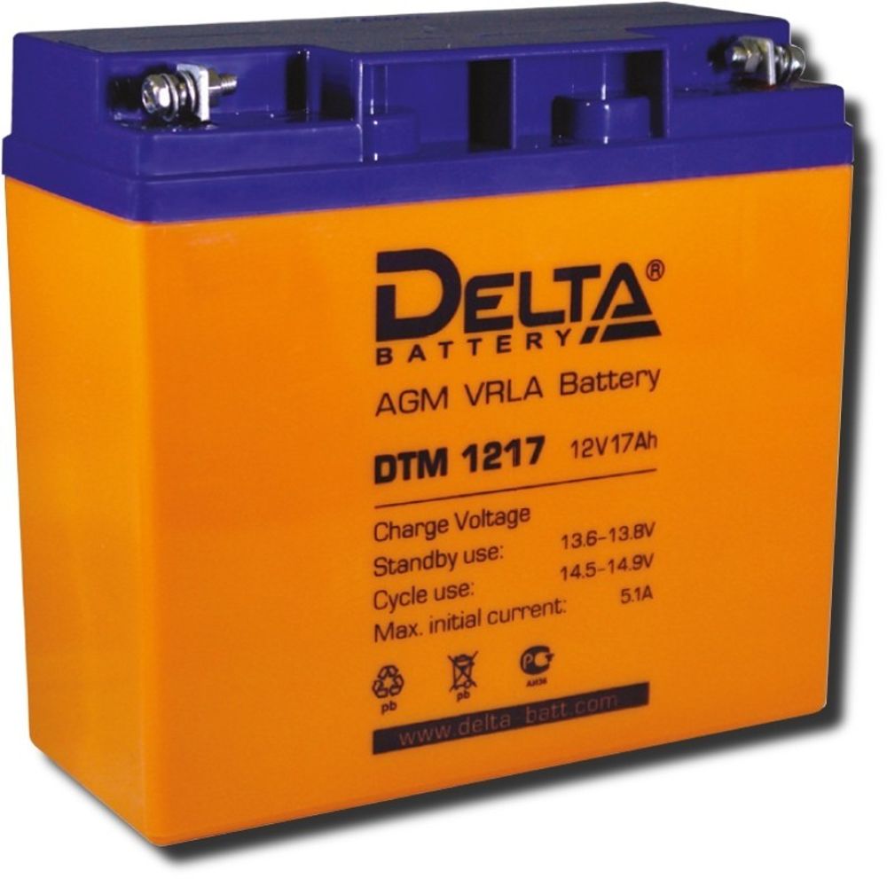 DELTA DTM 1217 аккумулятор DELTA DTM 1217 аккумулятор