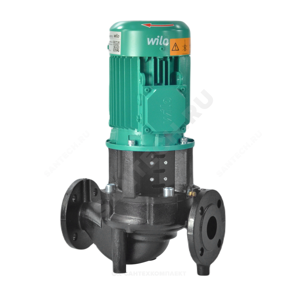 Насос ин-лайн с сухим ротором IL 40/220-11/2-IE3 PN16 3х400В/50 Гц Wilo 2458085