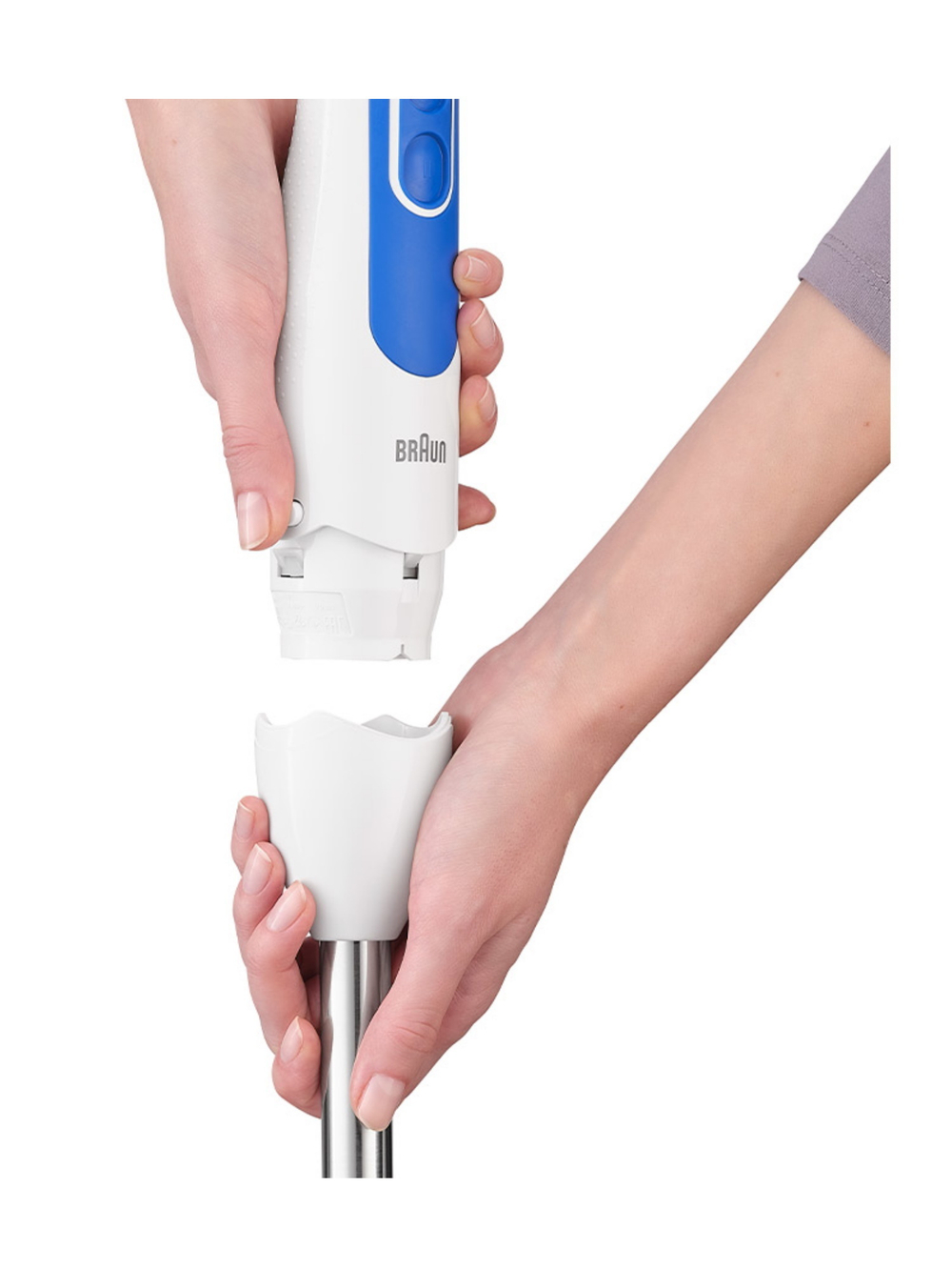 Погружной блендер Braun Multiquick 3 MQ3038 WH Spice +