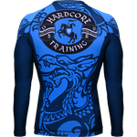 Рашгард Hardcore Training Heraldry Blue LS