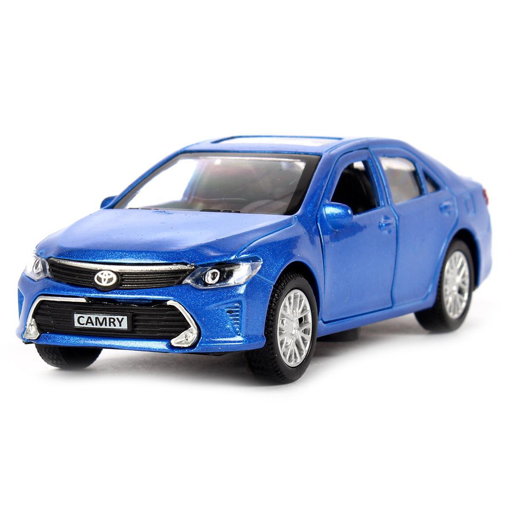 Модель ин. мет. "Toyota Camry" 12см. двери, багаж, синий, коробка CAMRY-12-BU (Технопарк)