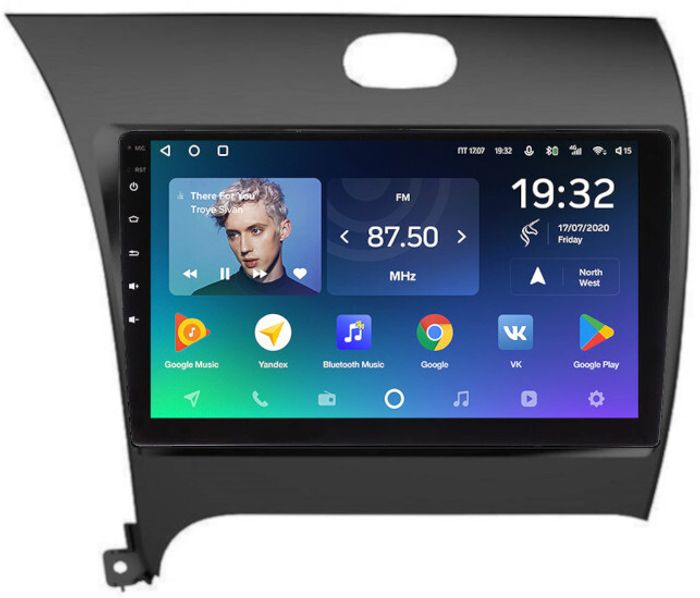 Магнитола для KIA Cerato III 2013-2018 - Teyes CC2 PLUS монитор 9" QLED, Android 10, Быстрая, SIM-слот