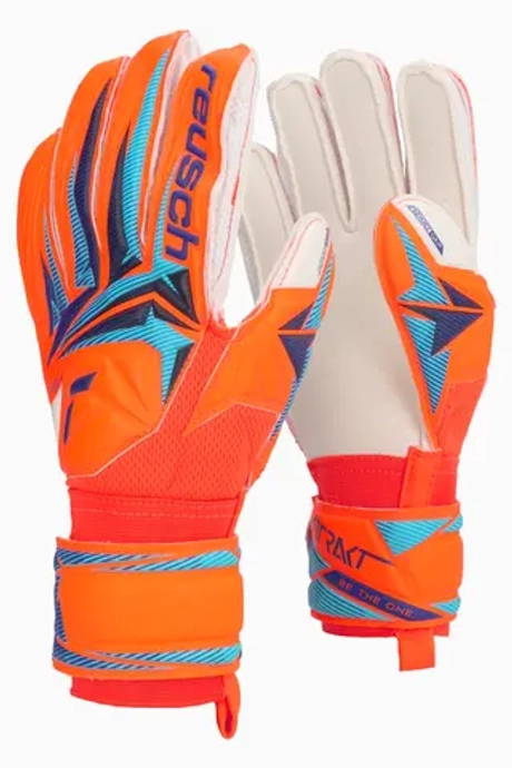 Вратарские перчатки Reusch Attrakt Advance Junior - оранжевый
