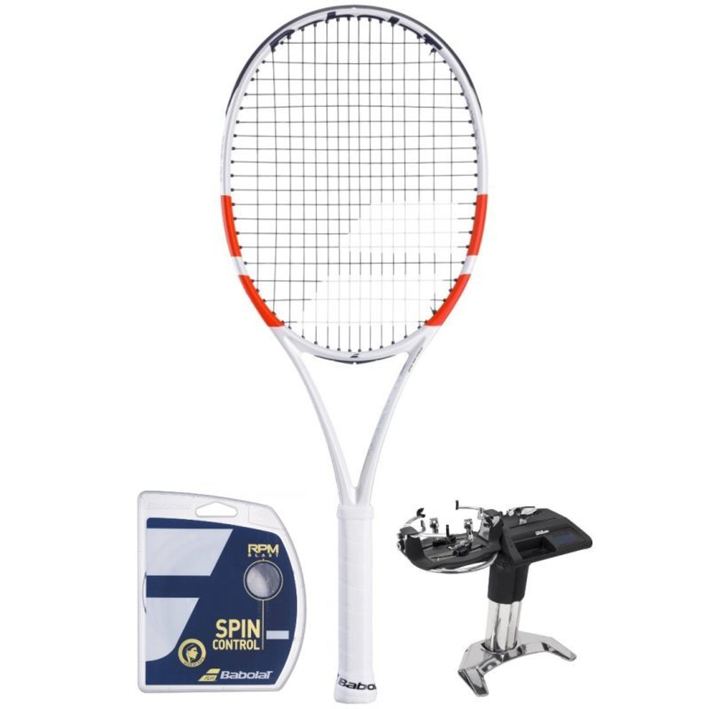 Теннисная ракетка Babolat Pure Strike Team + Струны + Натяжка