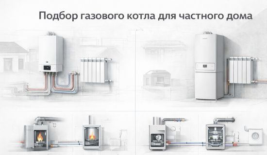 Подбор газового котла для частного дома: какой лучше выбрать — напольный или настенный, атмосферный или турбированный?