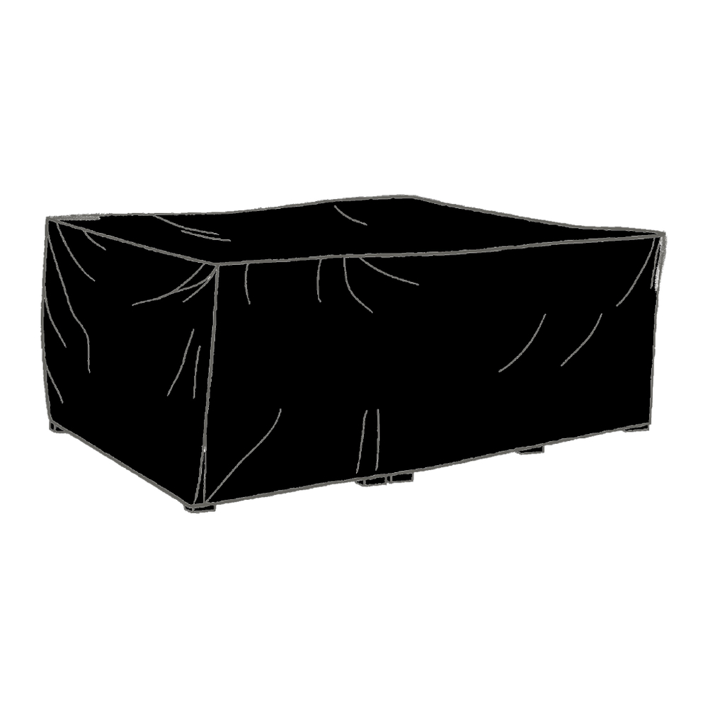 Чехол для мебели Brafritid 210x225x70 см, черный, полиэстер
