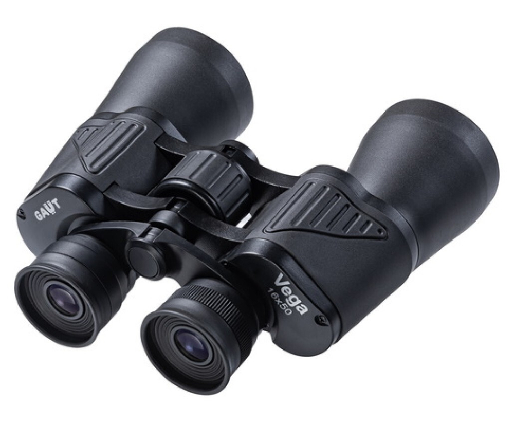 Бинокль GAUT Vega 16x50, Porro-призмы BK7, цвет черный