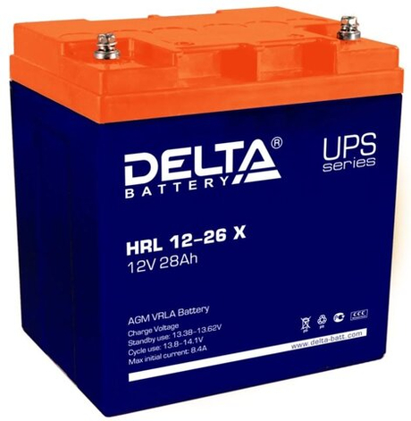 HRL 12-26 X Delta Аккумулятор герметичный свинцово-кислотный