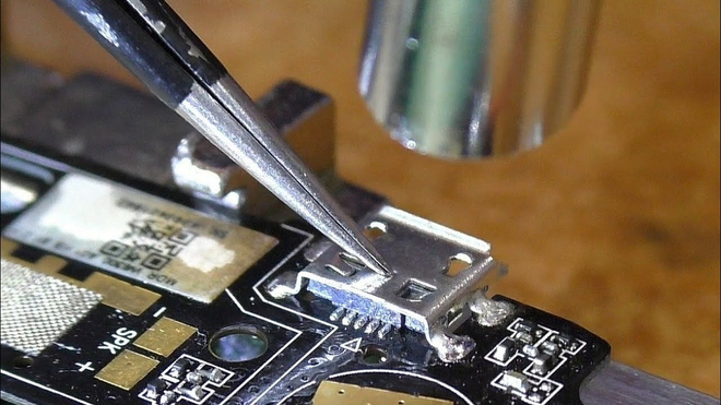 Замена разъёма microUSB, Type-C