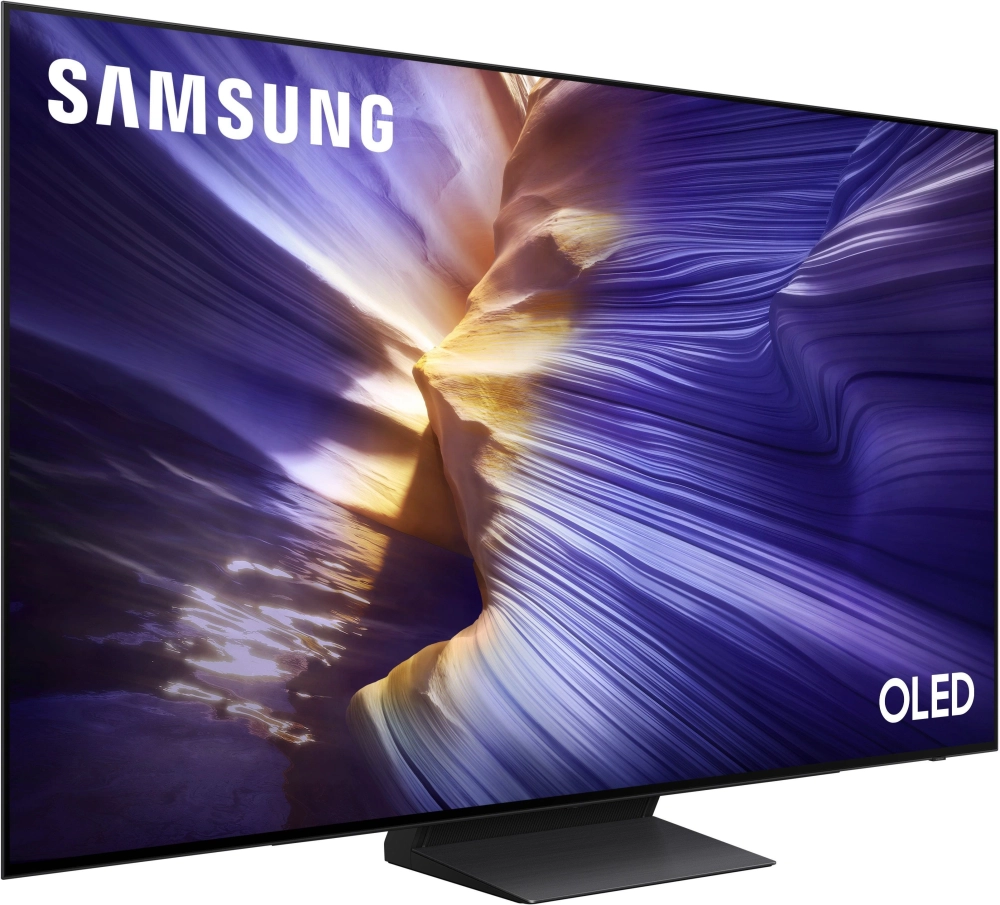 Телевизор OLED Samsung 55" QE55S90FAUXRU Series 9 черный графит 4K Ultra HD 120Hz DVB-T2 DVB-C DVB-S2 USB WiFi Smart TV