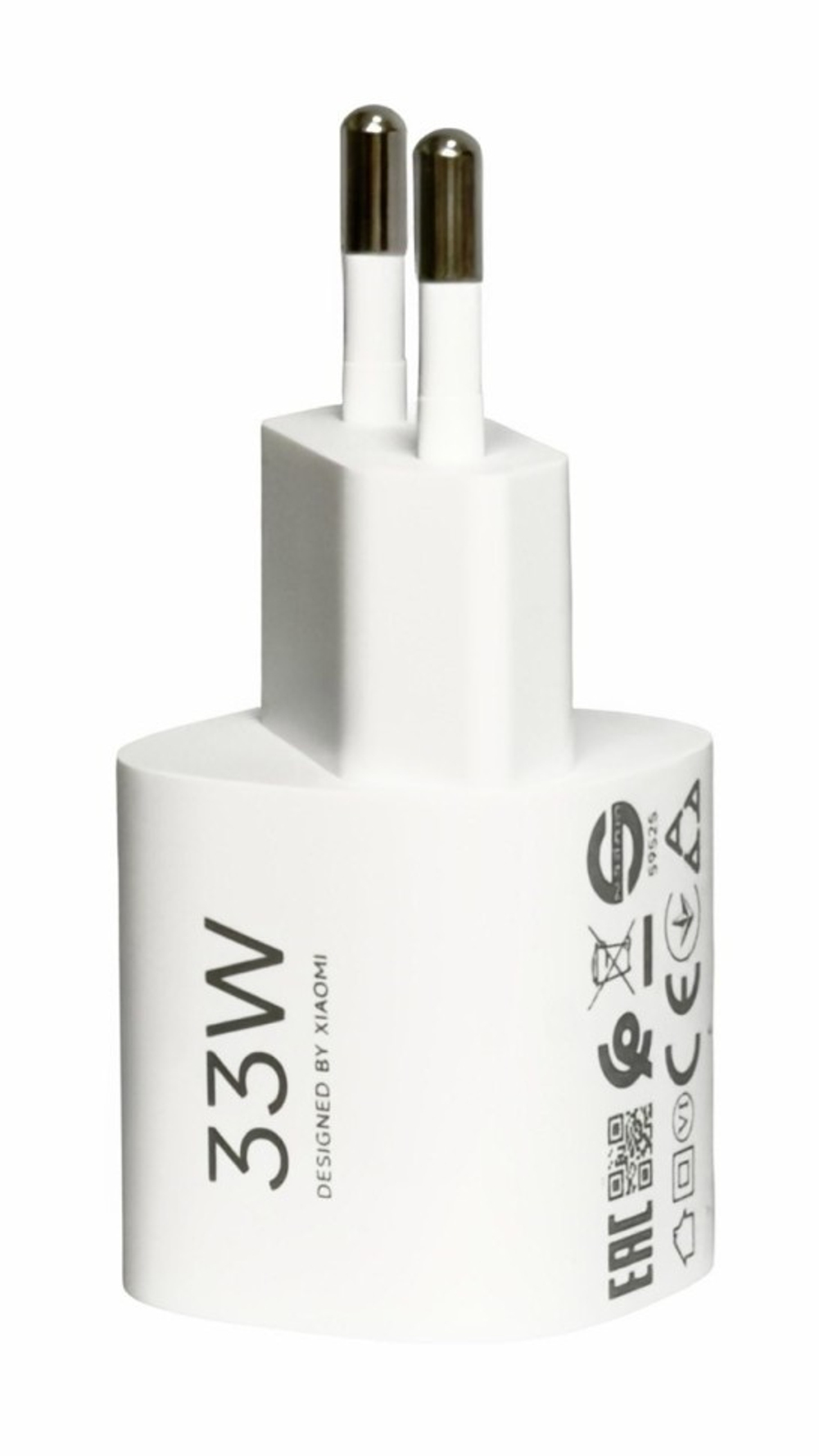 Сетевое зарядное устройство Xiaomi MI 33W Nano Power Adapter USB-C (BHR087LEU) белое