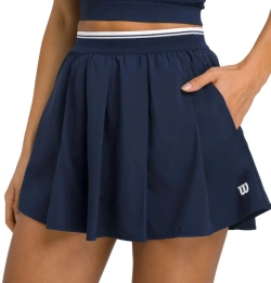 Женские Шорты теннисные Wilson Velocity Pleated - небесный