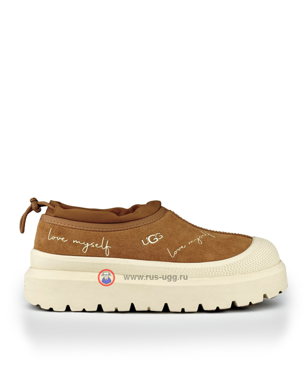 UGG MENS TASMAN WEATHER HYBRID Chestnut/White A-1