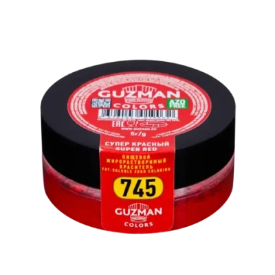Супер красный -жирорастворимый краситель GUZMAN -5г