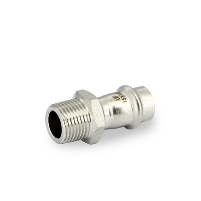 Муфта пресс-Н 15 х 1/2", нержавеющая сталь