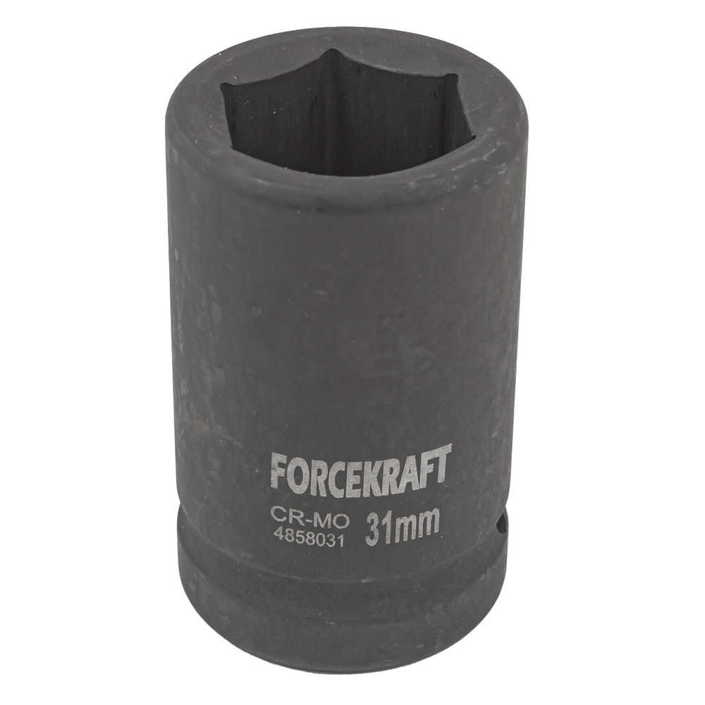 Головка ударная 1'', 31мм (6гр.) FORCEKRAFT FK-4858031