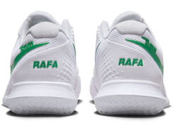 Мужские кроссовки теннисные Nike Zoom Vapor Cage 4 Rafa - white/kelly green