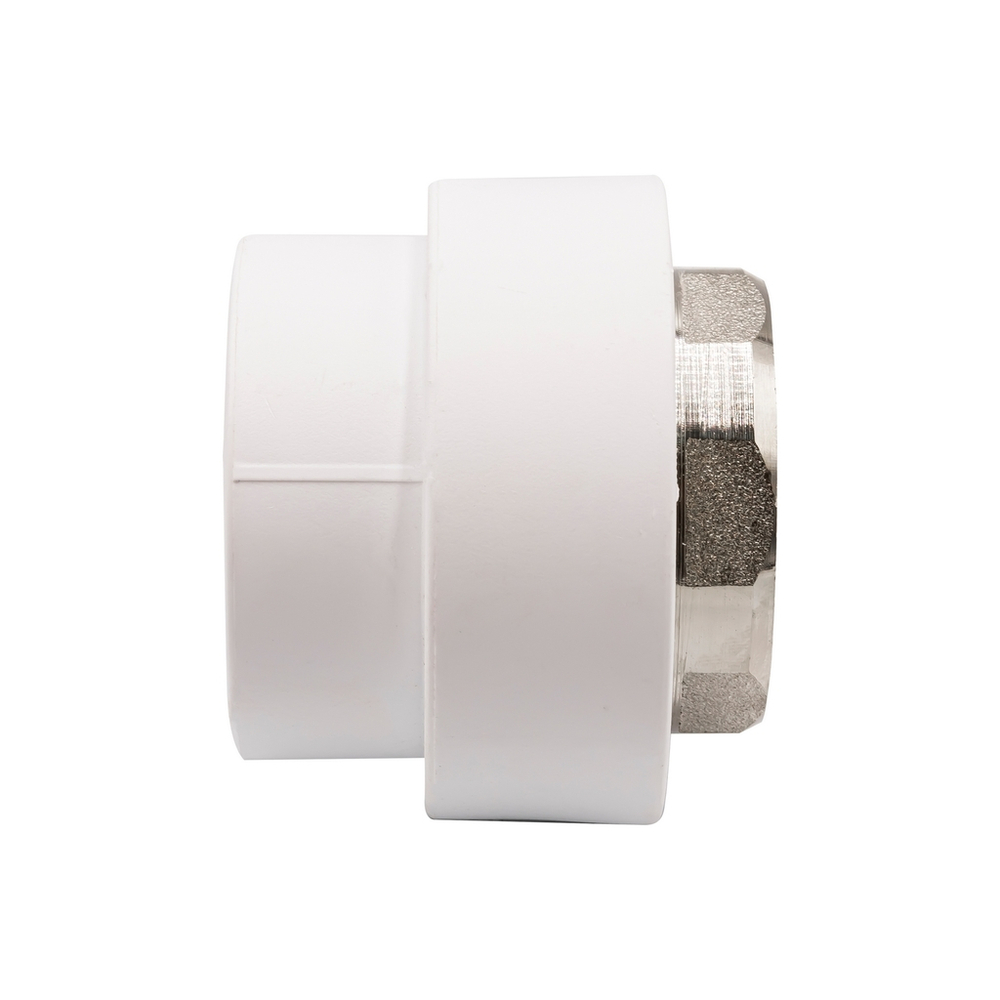 Муфта комб. вн 40х1 1/4'' под ключ EVER® БЕЛЫЙ штрихкод (Россия)