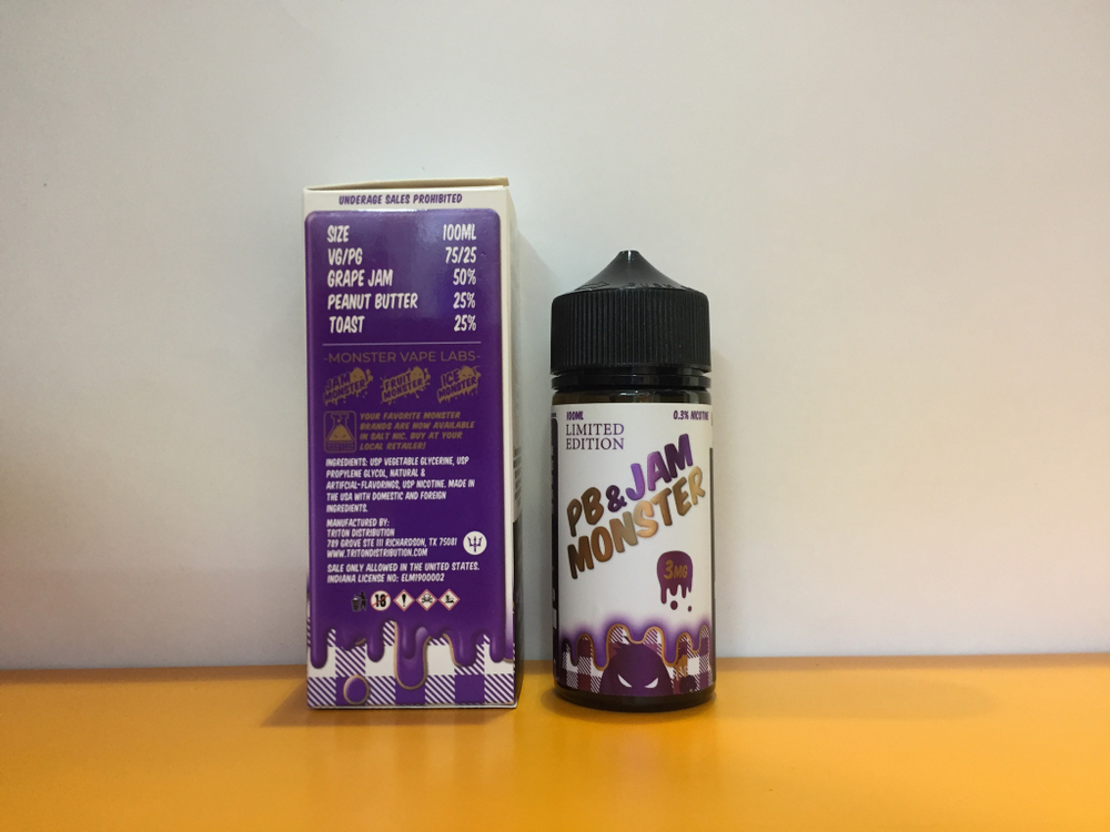 PB & Jam by JAM MONSTER 100ml