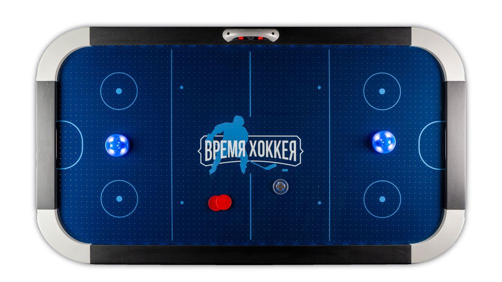 Аэрохоккей Время хоккея "NEON-X" 6 футов (черный)