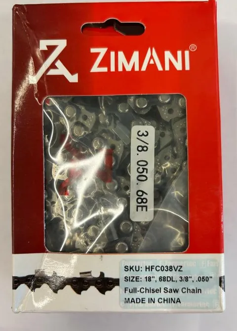 Цепь ZimAni 18''; 3/8 ; 1.5; 68 зв.