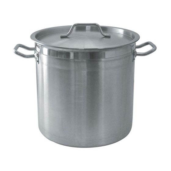 Кастрюля 50 л котел 40*40 см Eco Line с крышкой нерж. усиленная ИНДУКЦИЯ P.L. Proff Cuisine