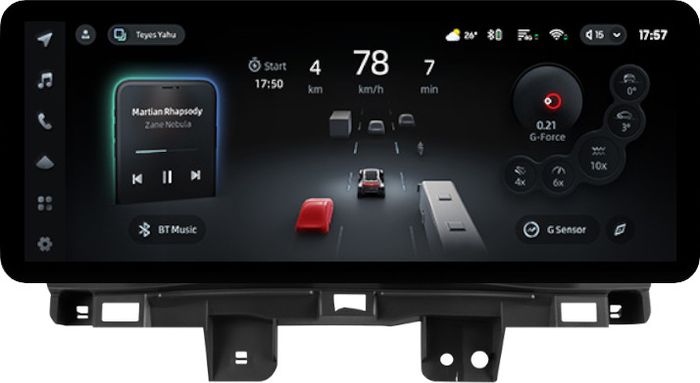 Магнитола для Honda CR-V 4 2012-2016 - Teyes CC4PRO монитор 12.3" 2K QLED + рамка LUX, Android 13, Быстрейшая, Snapdragon 778G, ИИ, CarPlay, DSP, 4G SIM-слот