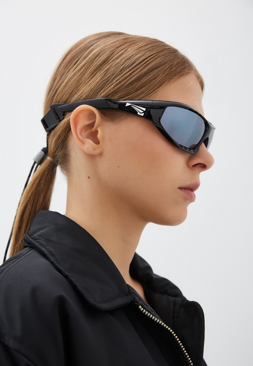 Спортивные очки LiP Surge / Gloss Black - Black / PC / VIVIDE Copper Smoke Silver Mirror Lens
