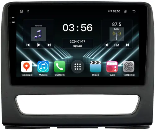 Магнитола для Sollers Atlant 2022+ (рамка большая) - FarCar S280 монитор 9.5" IPS на Android 13, CarPlay