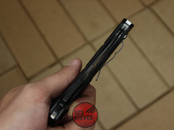 Нож Microtech Stitch Black / BLK A+++ алюминиевая рукоять 169-1ODBK