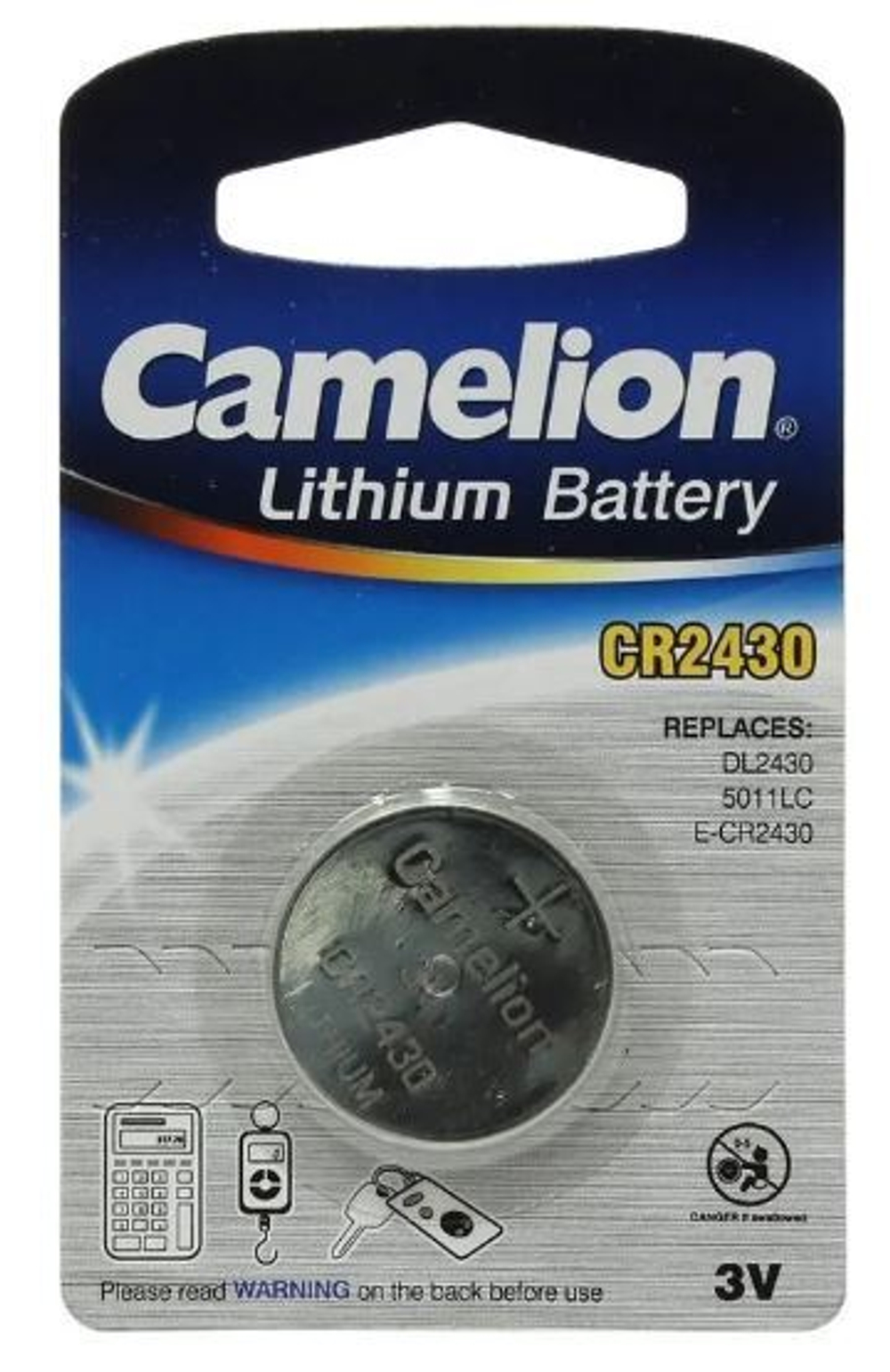 Camelion CR2430 BL1 уп.10
