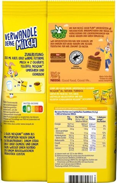 Какао-порошок Nesquik 400 г (Германия)
