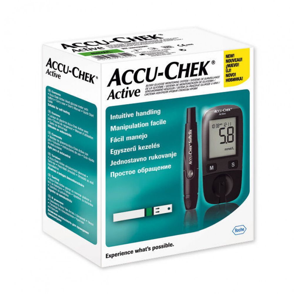 Глюкометр Accu-chek active Акку-Чек Актив Глюкометр Accu-chek active Акку-Чек Актив