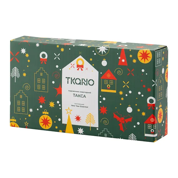 Подсвечник новогодний Такса из коллекции new year essential, 20х4,6х11,5 см.