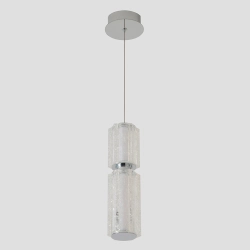 Светильник подвесной Crystal Lux ANTIQUE SP23W LED CHROME