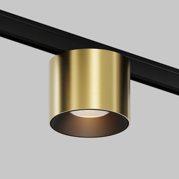 Трековый магнитный светильник LED 5W 2700К 24V TR188-1-5W2.7K-M-BBS чёрный/латунь Alfa S Levity Maytoni