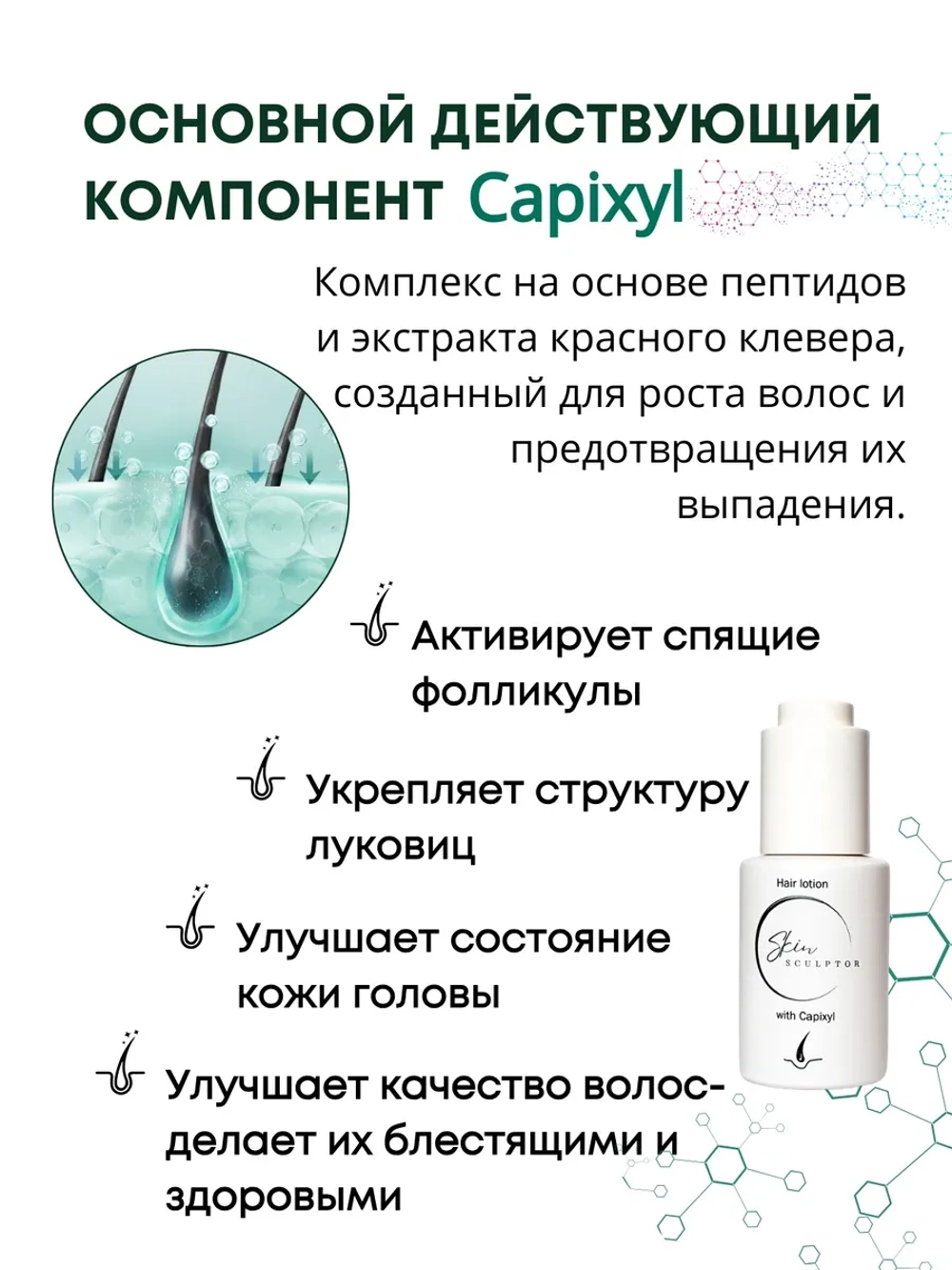 Лосьон - сыворотка для роста волос