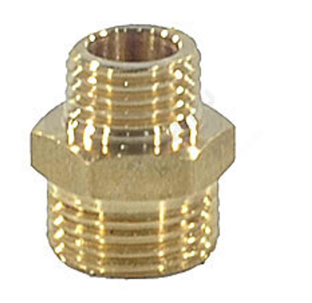 Ниппель латунь переходной Ду 32х25 (1 1/4"х1") НР VALFEX VF.580.L.114.100
