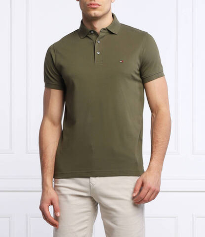 поло 1985 Tommy Hilfiger - оливковый (MW0MW17771)