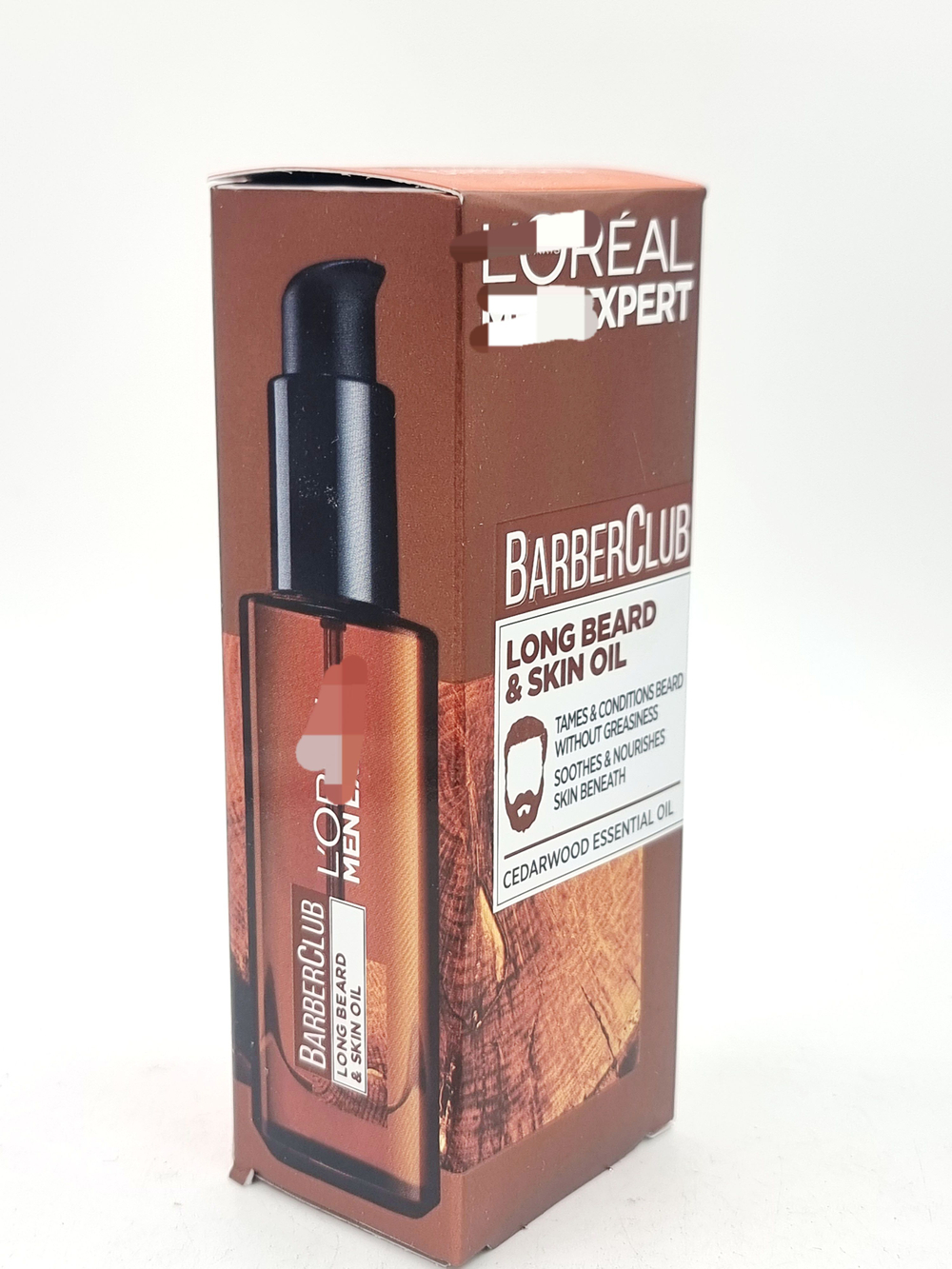 Масло для бороды и кожи лица Men Expert Barber Club с эфирными маслами, 30 мл (Франция)