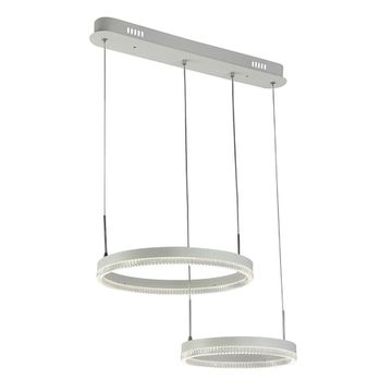Подвесной светодиодный светильник 6038/2A WHT 76W белый Profit Light
