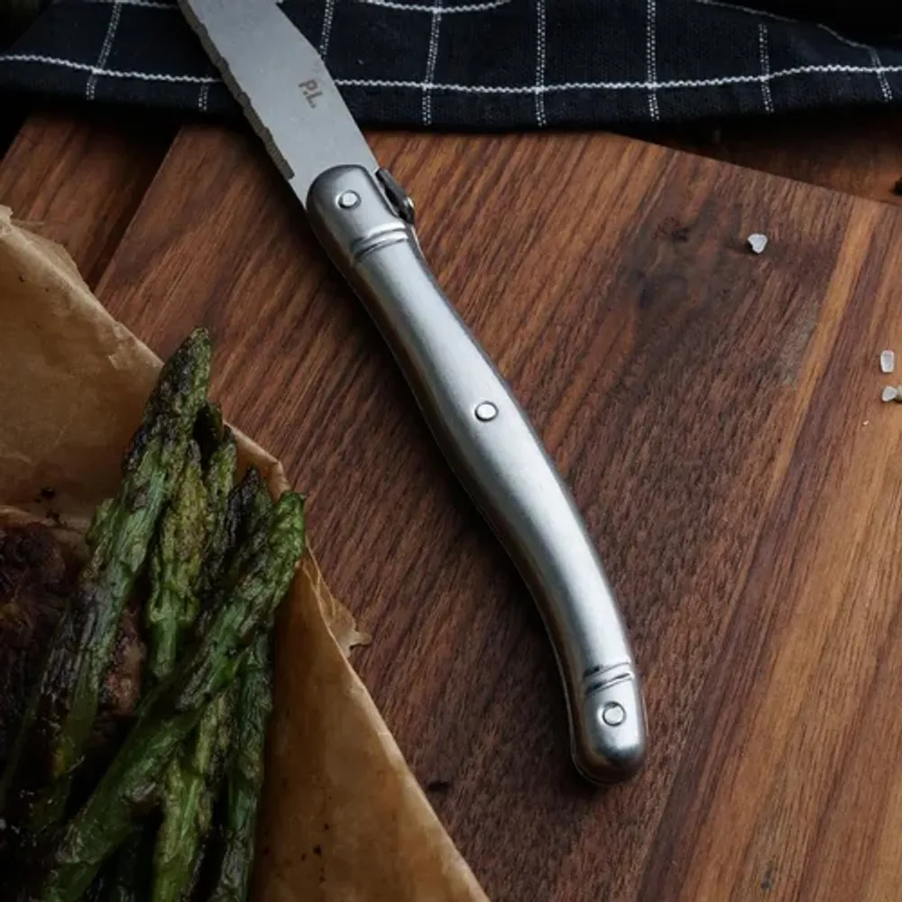 Нож для стейка 23,4 см "Garwin Paris" Vintage Steel Silver P.L. Proff Cuisine