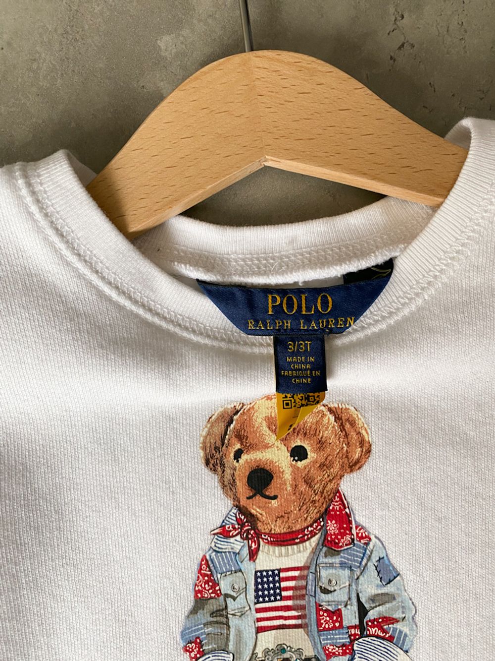 Хлопковый свитшот Ralph Lauren, 98