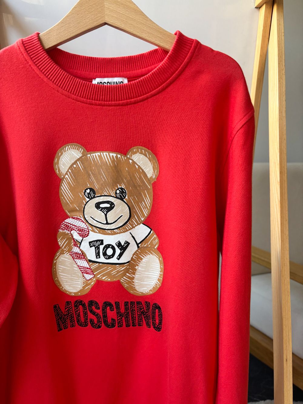 Хлопковый свитшот Moschino, 164