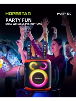 Колонка PARTY 130 черная с жёлтым