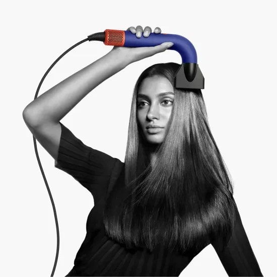 Фен Dyson Supersonic R Pro HD18, синий/оранжевый (Vinca blue/Topaz orange) EU