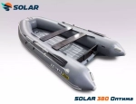 Лодка надувная моторная solar-380 к (оптима)