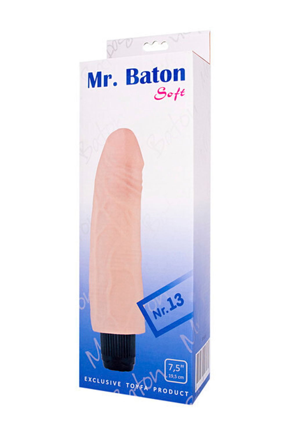 Вибратор Soft Mr. Baton №13 (Цвет: телесный)