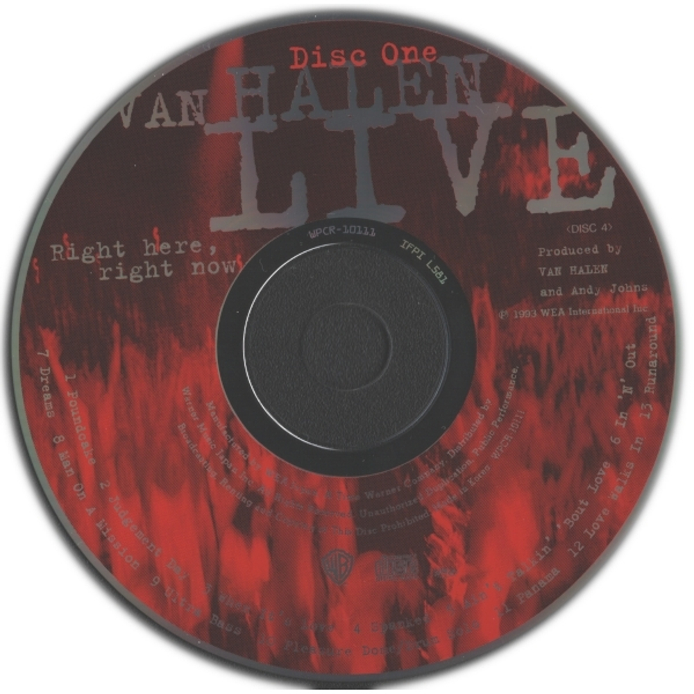 Van Halen / Van Halen Box 1986 - 1993 (Box Set)(5CD+3"CD Single)
