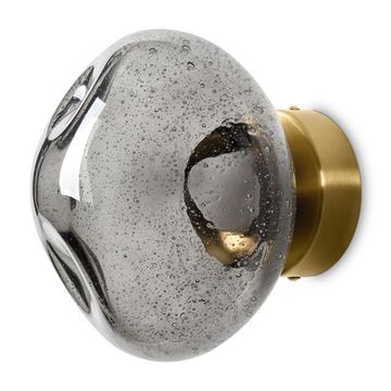 Бра 5W 3000K FR5601WL-01GR черный/латунь Mote Freya